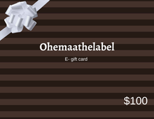 Load image into Gallery viewer, Ohemaa the Label Gift Card
